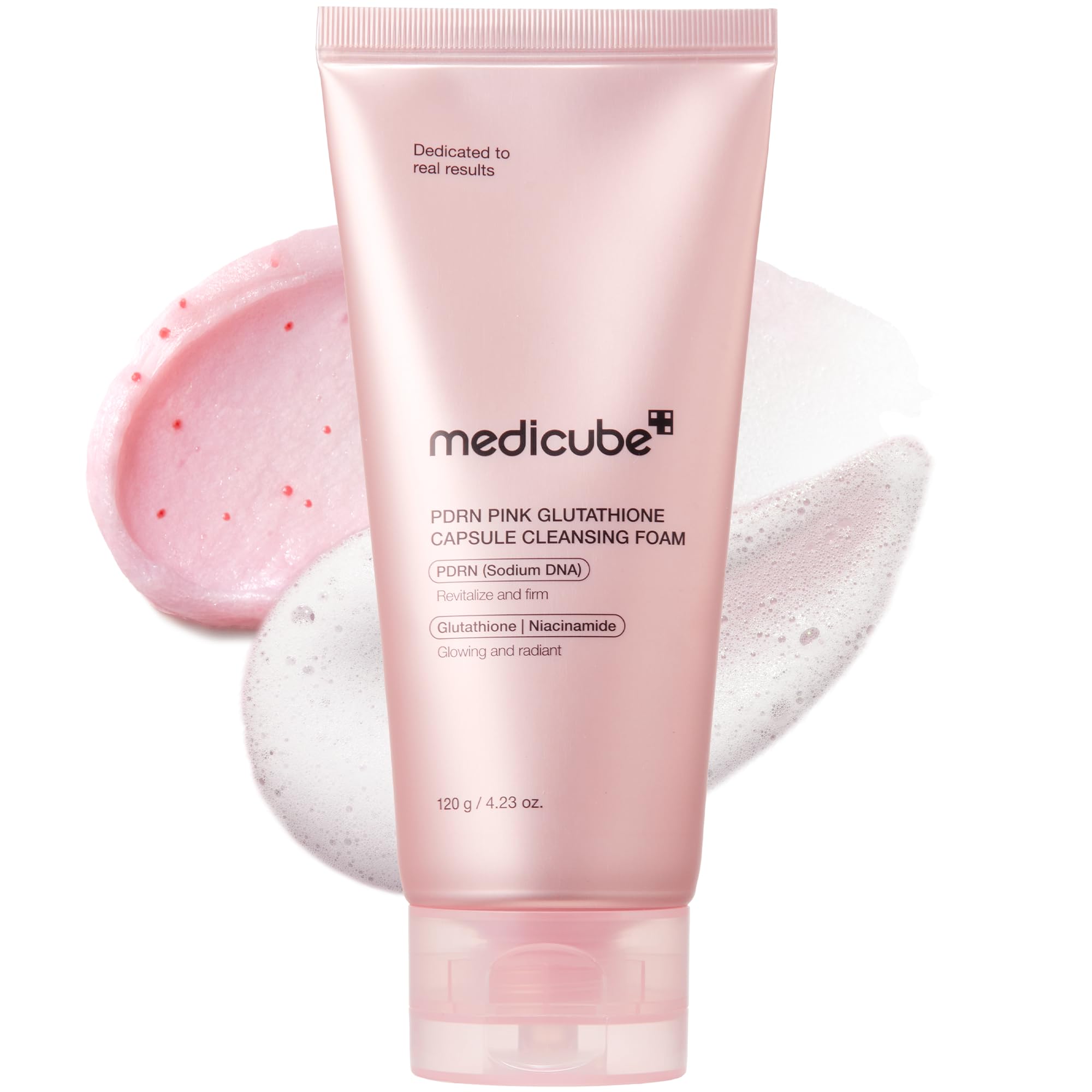 medicube Facial Cleanser Zero Pore Capsule Cleansing Foam | Daily Gentle Cleanser for Skin Texture, Blackhead & Pore Care | AHA, BHA & PHA for Deep Cleansing | Korean Skincare, 4.23 oz