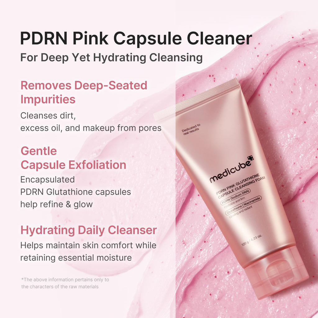 medicube Facial Cleanser Zero Pore Capsule Cleansing Foam | Daily Gentle Cleanser for Skin Texture, Blackhead & Pore Care | AHA, BHA & PHA for Deep Cleansing | Korean Skincare, 4.23 oz